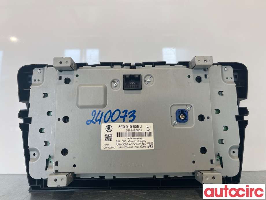 Instrument diverse til Škoda Octavia 2013-2016 (Type III, Fase 1)  (SKODA|5E0919605J)