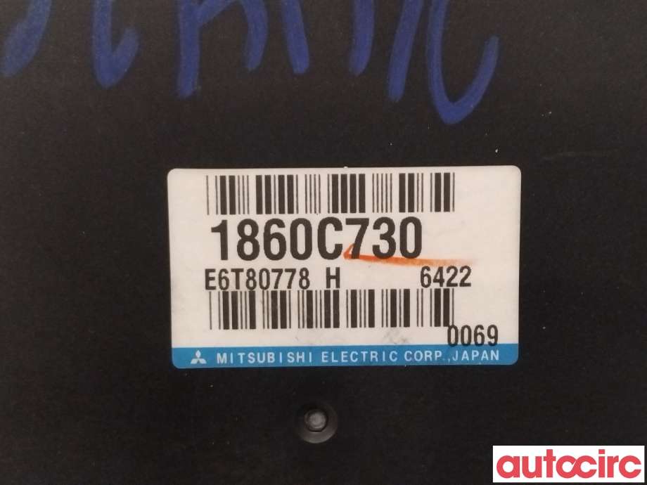 Styreenhet motor til Mitsubishi Outlander 2015-->> (Type III, Fase 2) (MITSUBISHI|1860C730|E6T80778)