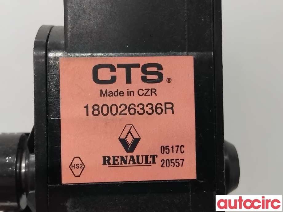 Pedal gass til Renault Zoe 2013-2019 (Fase 1)  (RENAULT|180026336R|)
