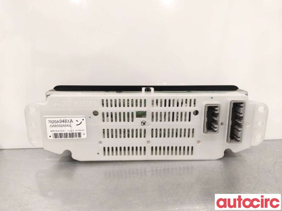 Varmeapparat betjening til Mitsubishi Outlander 2015-->> (Type III, Fase 2)  (MITSUBISHI|7820A948XA|CAB502A040L)