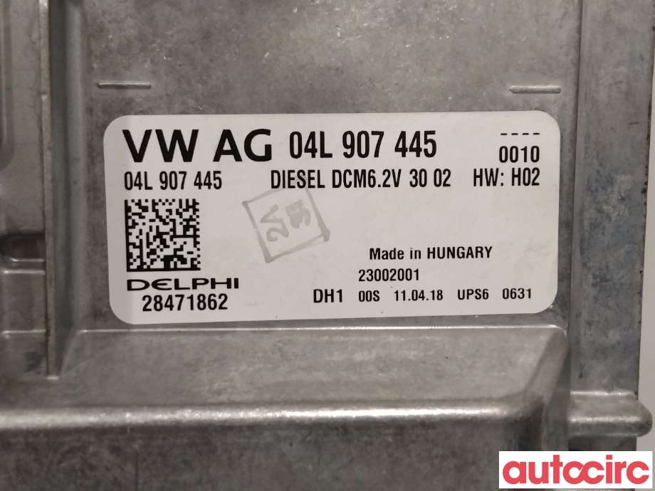 Styreenhet motor til VW Transporter / Caravelle 2015-2019 (T6) (T6) (VOLKSWAGEN|04L906056KA|)