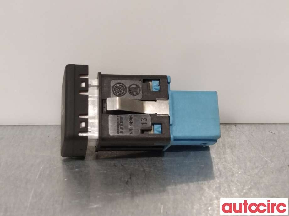 Bryter nødblink til VW Transporter / Caravelle 2015-2019 (T6) (T6) (VOLKSWAGEN|7E0953509|)