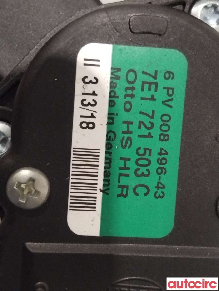 Pedal gass til VW Transporter / Caravelle 2015-2019 (T6) (T6) (VOLKSWAGEN|7E1721503C)