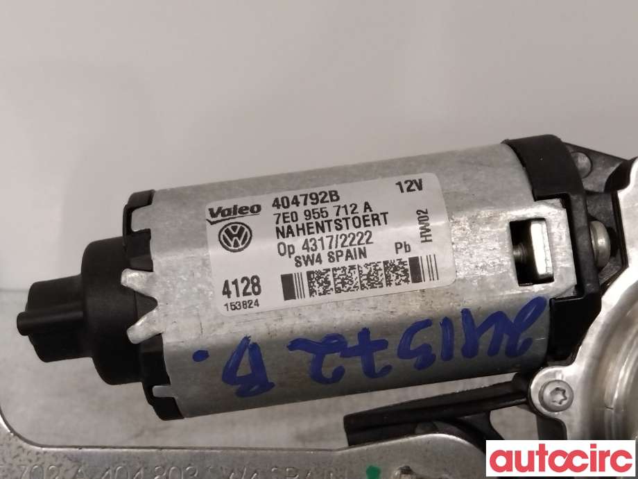 Viskermotor bakrute til VW Transporter / Caravelle 2015-2019 (T6) (T6) (VOLKSWAGEN|7E0955711C||7LA955711C)