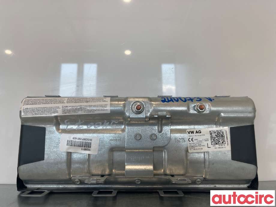 Airbag kne til Škoda Octavia 2013-2016 (Type III, Fase 1)  (SKODA|5G1880841C|CE-0589-PT-000236|5G1880841H)