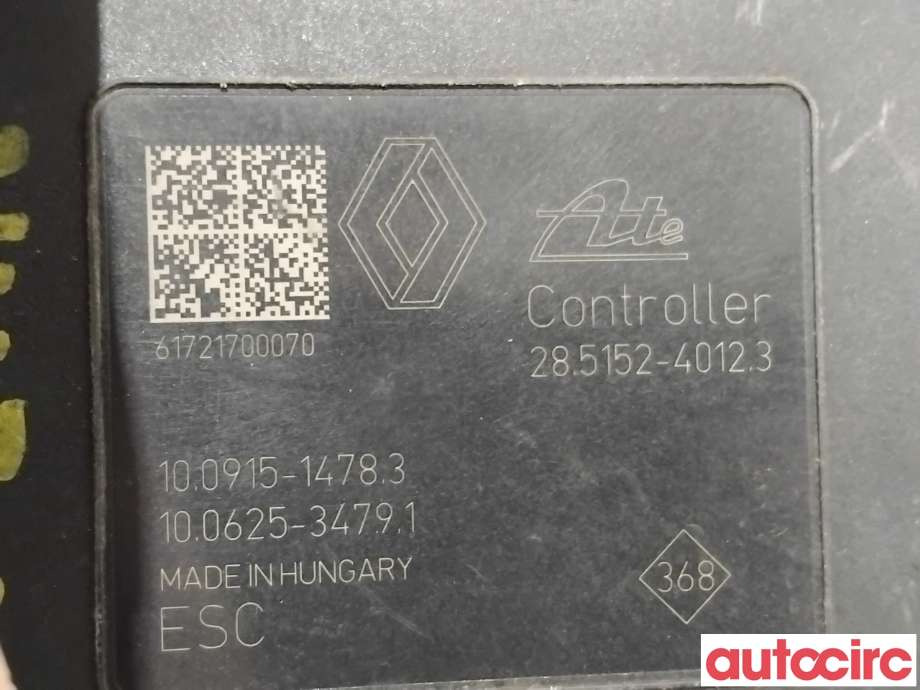 ABS sentral til Opel Vivaro B 2014-2019  (OPEL|95524008|100915-14783|476601418R)