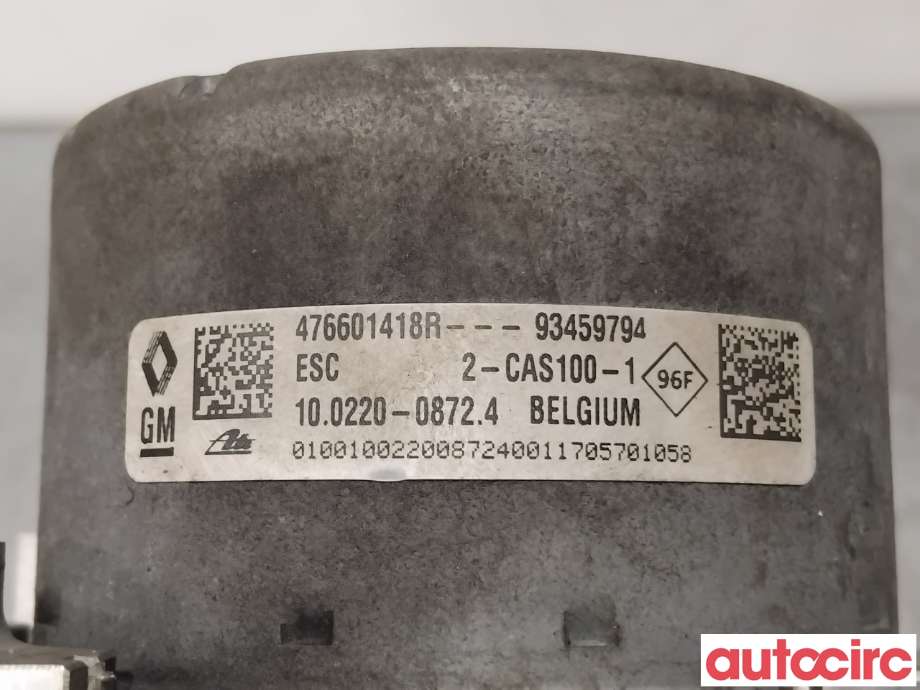 ABS sentral til Opel Vivaro B 2014-2019  (OPEL|95524008|100915-14783|476601418R)