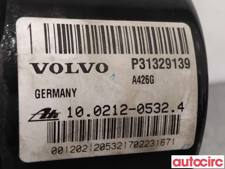 ABS sentral til Volvo V70 2007-2013 (Type III, Fase 1)  (VOLVO|31329140|100212-05324|31329139)