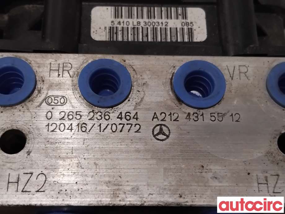 ABS sentral til Mercedes E-Klasse 2009-2013 (Fase 1) (W212) (W212) (MERCEDES|A2124315612|0265236464|A2184313312)