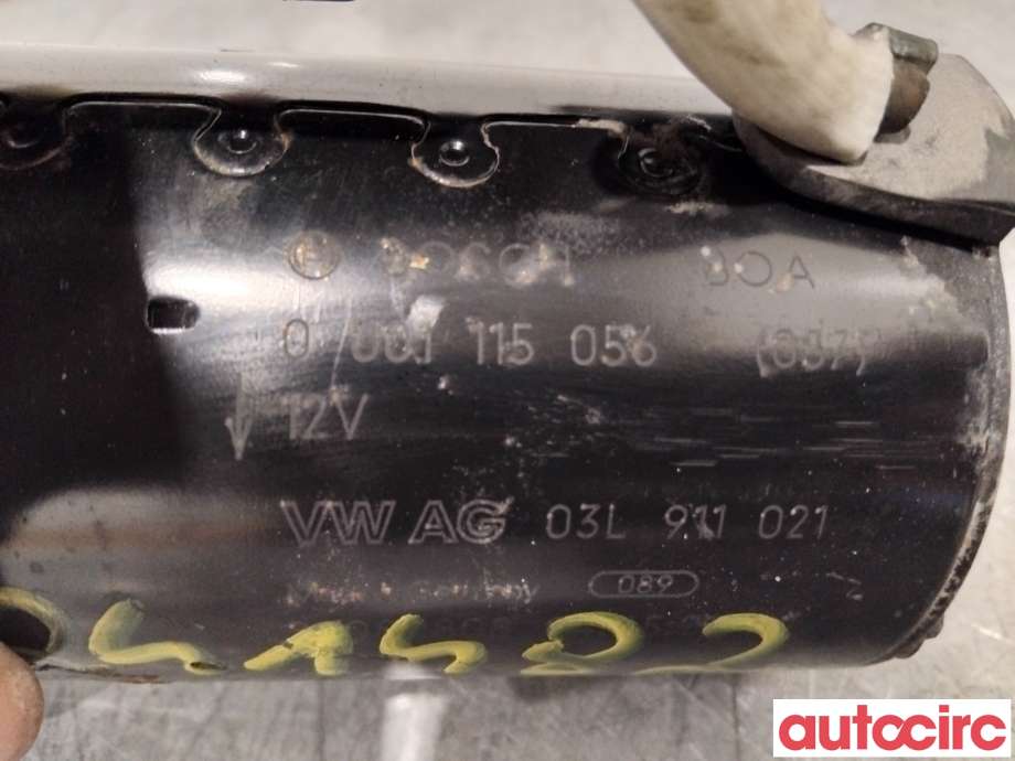 Starter diesel til Audi A4 2007-2014 (Type IV) (B8) (B8) (AUDI|03L911021CX|0001115056|03L911021HX)