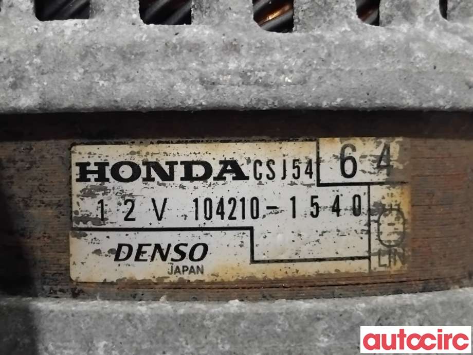 Dynamo til Honda CR-V 2012-2018 (Type IV)  (HONDA|31100-R1P-H01|104210-1540|CSJ54)