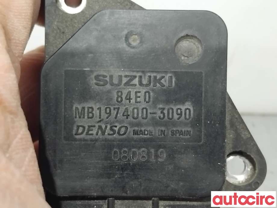 Luftmengde/luftmassemåler til Suzuki SX4 2006-2009 (Type I, Fase 1)  (SUZUKI|13800-84E00|MB197400-3090|84E0)