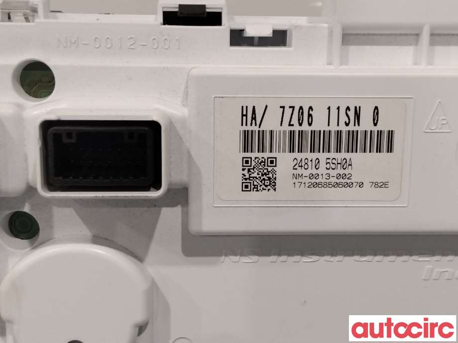 Instrumentpanel til Nissan Leaf 2018-->> (Type II)  (NISSAN|248105SH0A|)