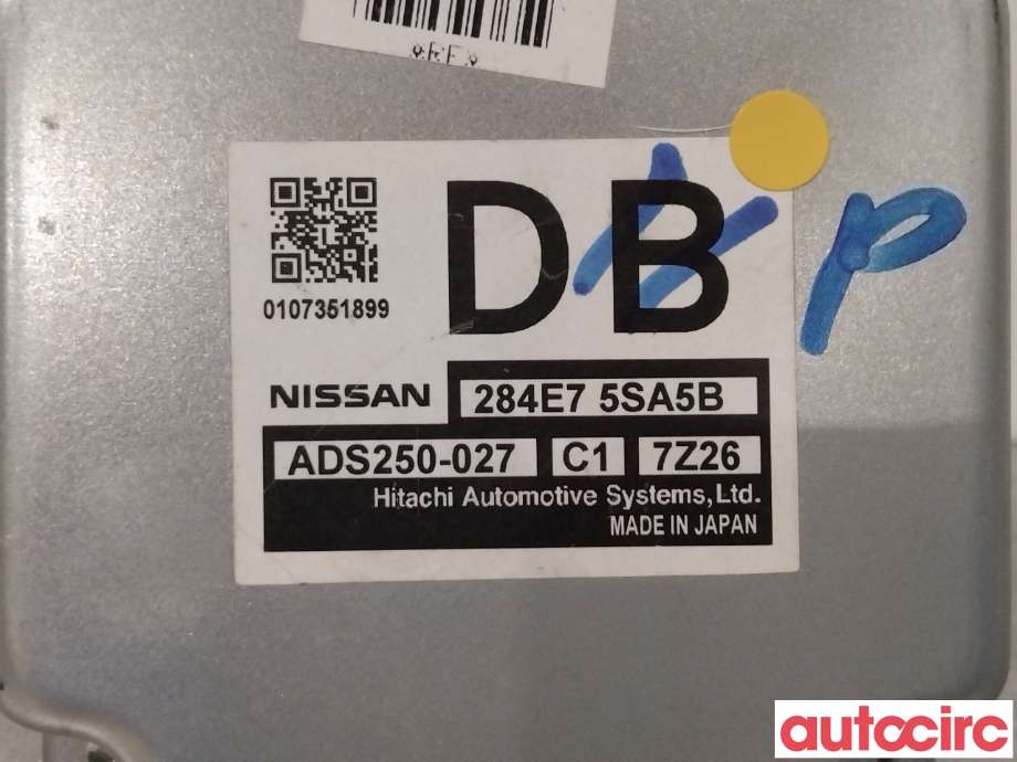 Styreenhet diverse til Nissan Leaf 2018-->> (Type II)  (NISSAN|284E75SA5B|)