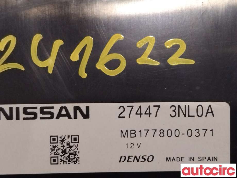 Styreenhet klima/aircondition til Nissan Leaf 2018-->> (Type II)  (NISSAN|274473NL0A|)