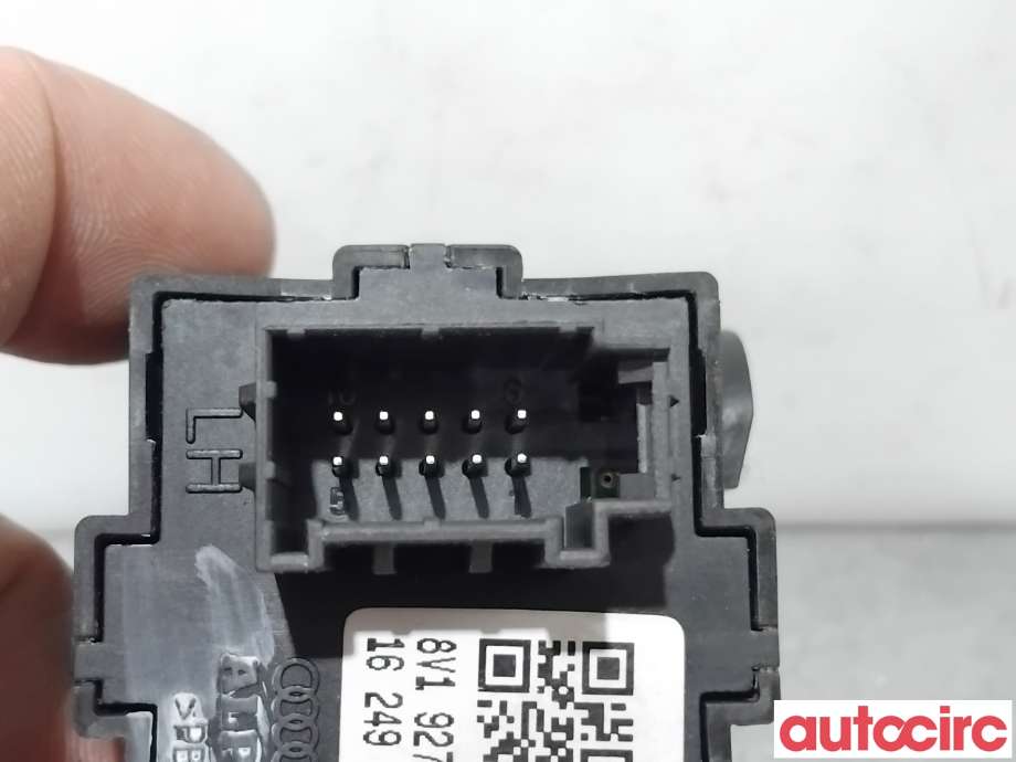 Bryter elektrisk håndbrekk/parkbrems til Audi A3 2016-2020 (Type III, Fase 2)  (AUDI|8V1927225C|)