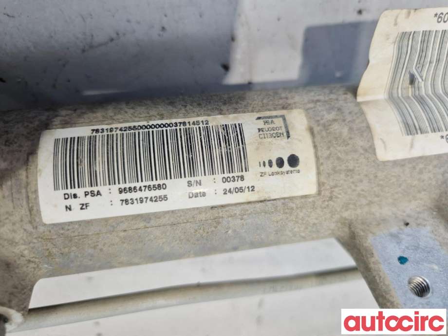Tannstang til Peugeot 508 2011-2014 (Type I, Fase 1)  (PEUGEOT|1663664480|7831974255|9686476580)