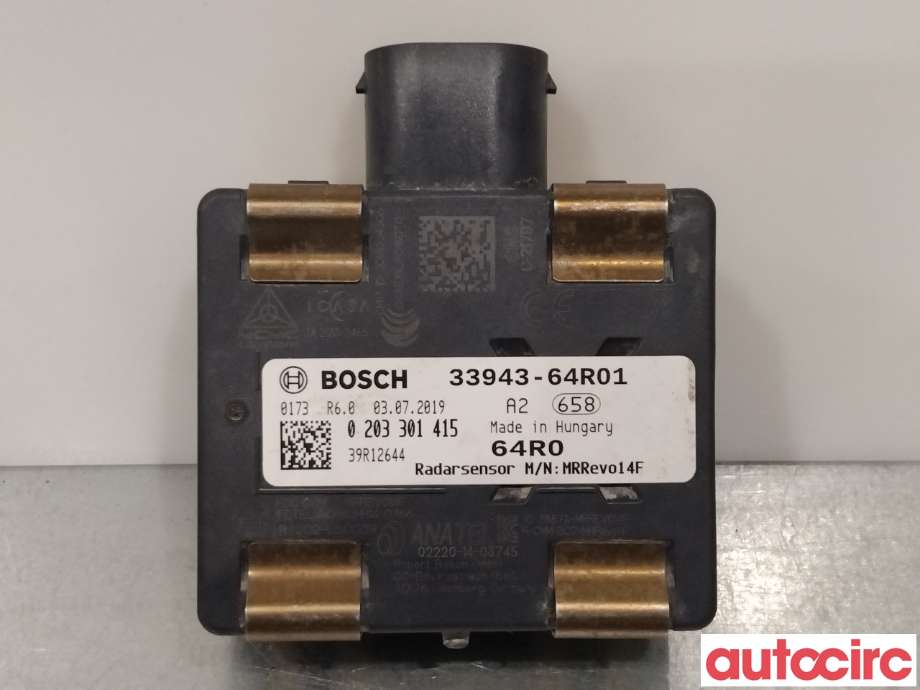 Sensor radar til Suzuki SX4 S-CROSS 2013-->> (Type II)  (SUZUKI|33941-64RB1|)