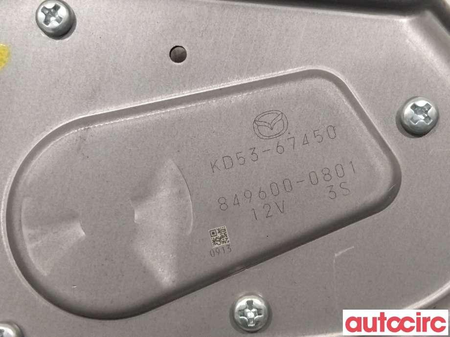 Viskermotor bakrute til Mazda CX-5 2012-2017 (Type I)  (MAZDA|KD53-67-450|)