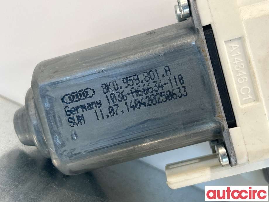 Ruteheis høyre bak til Audi A5 2007-2016 (Type I)  (AUDI|8T0959801B|)