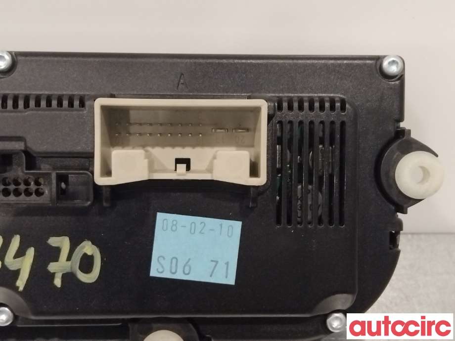 Varmeapparat betjening til VW Passat 2005-2010 (B6) (B6) (VOLKSWAGEN|5K0907044CB|5HB009746-43|5K0907044HD)