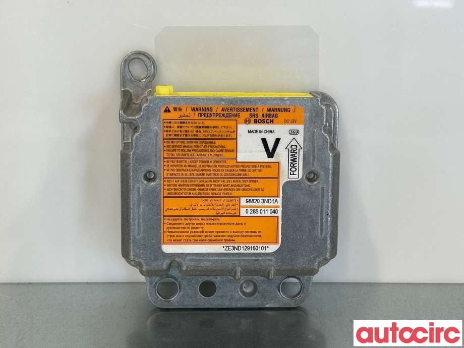 Airbag elektronikk til Nissan Leaf 2011-2017 (Type I) (NISSAN|K88203ND1A||988203ND1A)