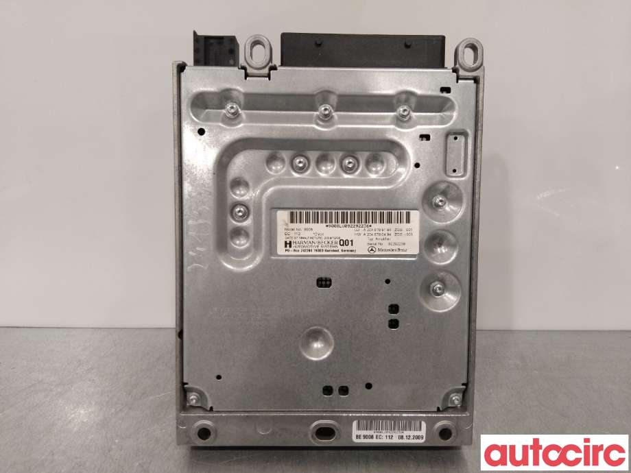 Bilstereo forsterker til Mercedes C-Klasse 2007-2011 (Fase 1) (W204) (W204) (MERCEDES|A2129007108|9008|A2048709194)