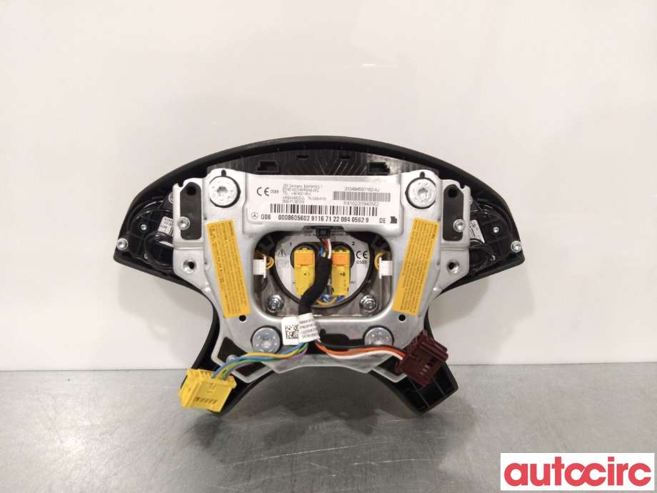 Airbag rattpute til Mercedes C-Klasse 2007-2011 (Fase 1) (W204) (W204) (MERCEDES|A0008605602|)