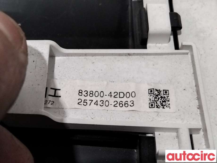 Instrumentpanel til Toyota RAV4 2006-2009 (Type III, Fase 1)  (TOYOTA|8380042D00|257430-2663|83800-42D00)