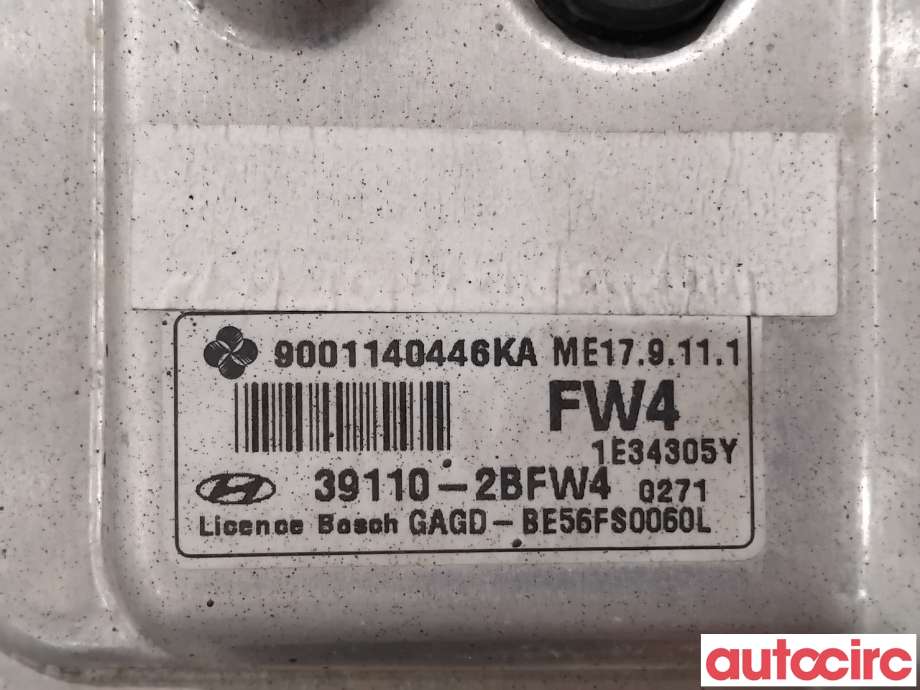 Styreenhet motor til Hyundai i30 2012-2017 (Type II)  (HYUNDAI|391102BFW4|9001140446KA|39110-2BFW4)