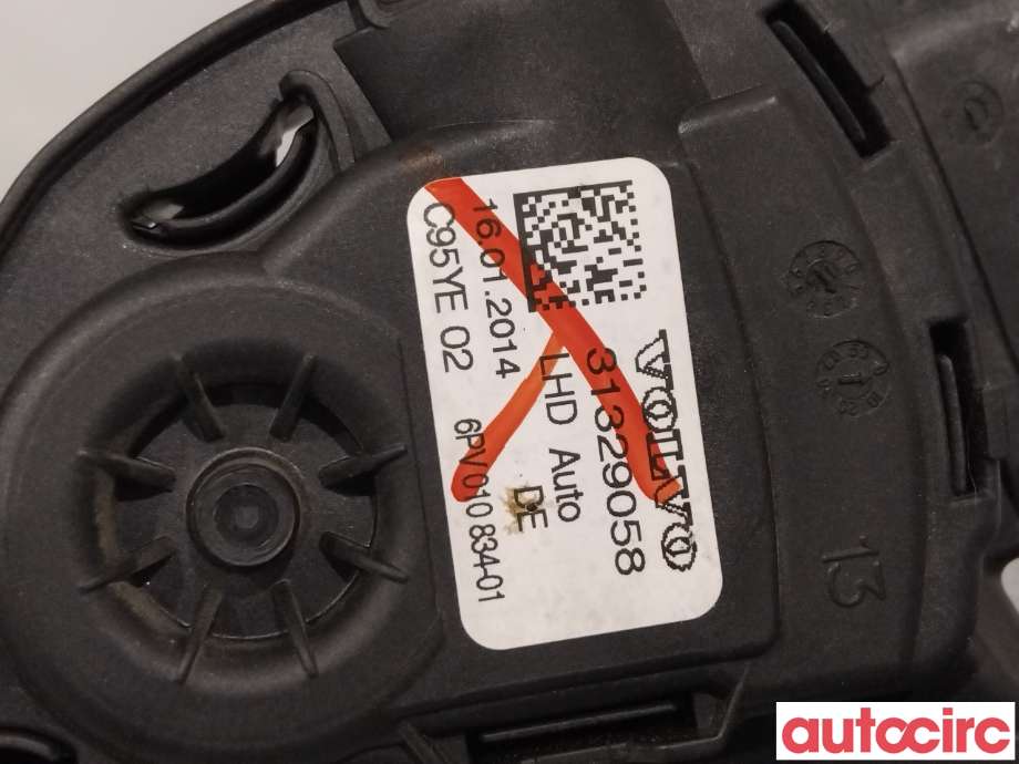 Pedal gass til Volvo XC70 2014-2016 (Type II, Fase 2)  (VOLVO|31329058|)