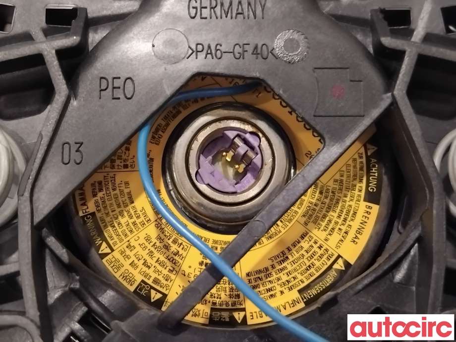 Airbag rattpute til VW Passat 2011-2015 (B7) (B7) (VOLKSWAGEN|3C8880201AH|306842999N44-AI|3C8880201AA)