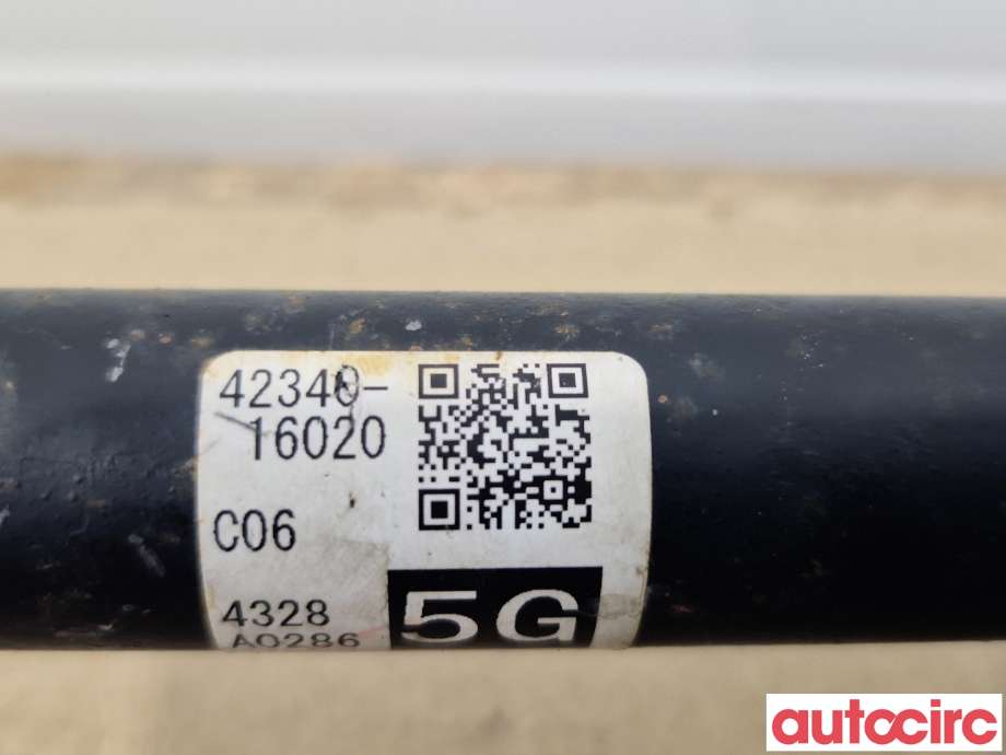 Drivaksel høyre bak, elbil til Toyota Corolla 2019-->>  (TOYOTA|4234016020||42340-16020)