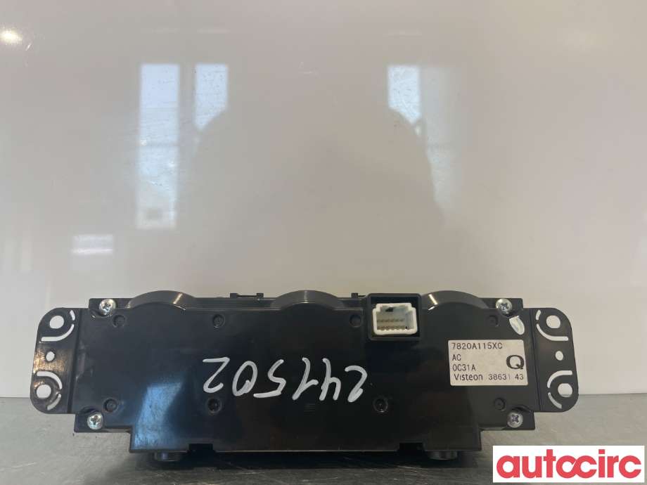 Varmeapparat betjening til Citroën C-Crosser 2007-2012  (CITROEN|7820A115XC|)