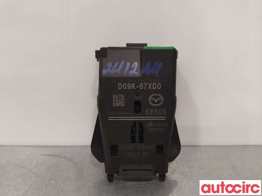 Sensor radar til Mazda 6 2015-2018 (Type III, Fase 2)  (MAZDA|D09K-67-XD0B|)
