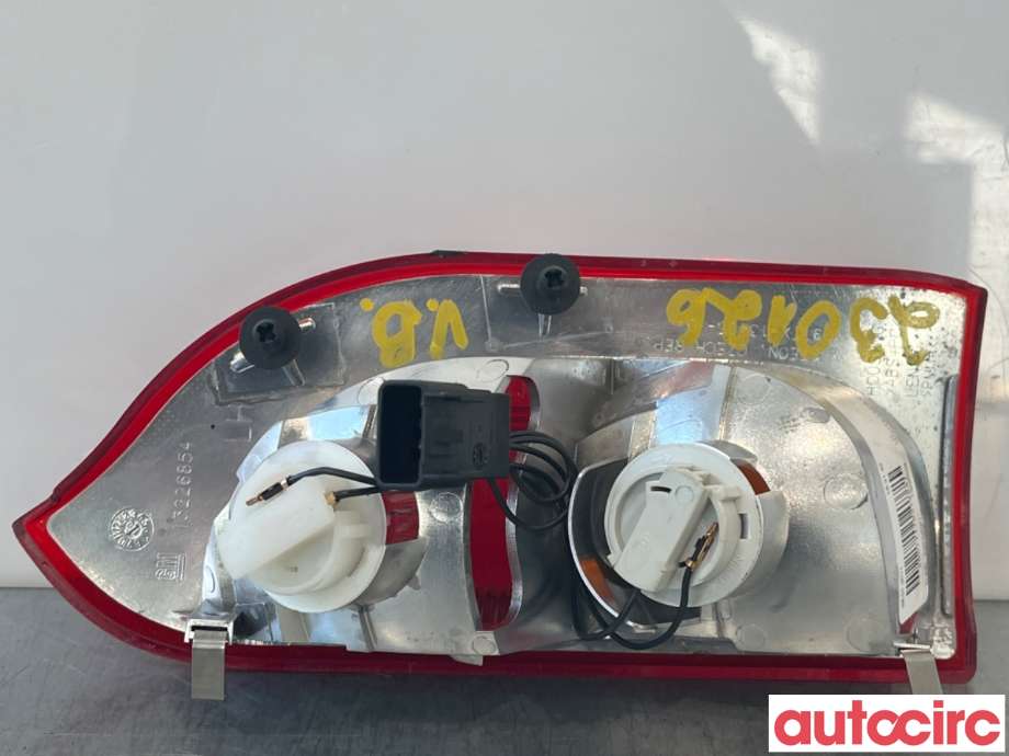Baklykt fra støtfanger til Opel Insignia A 2009-2014  (OPEL|13226854||22950969)