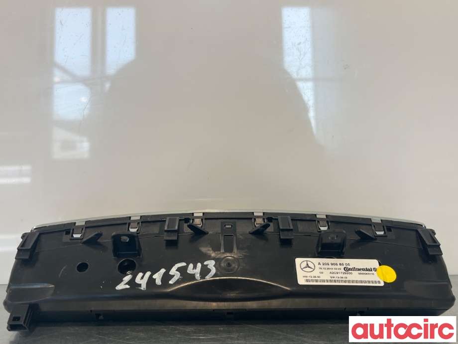 Varmeapparat betjening til Mercedes C-Klasse 2014-2018 (Fase 1) (W205) (W205) (MERCEDES|A2059054615|A2059058505)