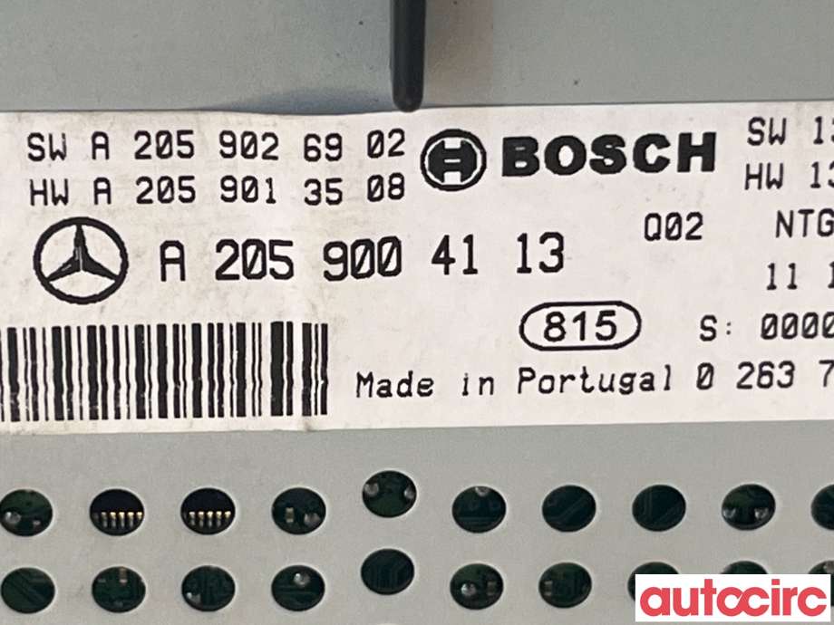 Instrument diverse til Mercedes C-Klasse 2014-2018 (Fase 1) (W205) (W205) (MERCEDES|A2059004113|A2059001713)