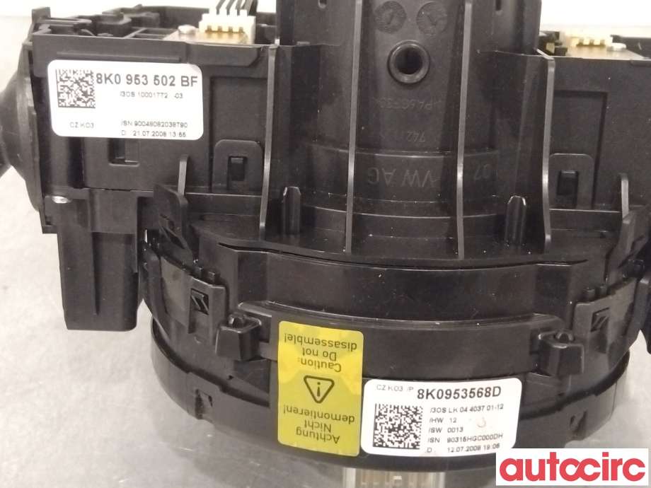 Bryter combi til Audi A4 2007-2014 (Type IV) (B8) (B8) (AUDI|8K0953502BF|8K0953502D)