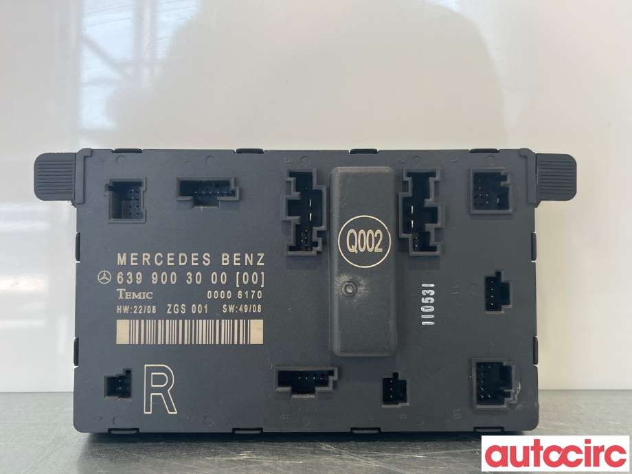 Styreenhet dør høyre foran til Mercedes Vito/Viano, 2010-2014 (Fase 2) (W639) (W639) (MERCEDES|A6399003201)