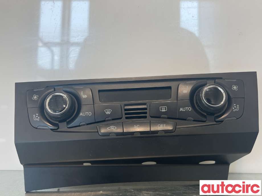Varmeapparat betjening til Audi A4, 2007-2014 (Type IV) (B8) (B8) (AUDI|8T1820043AK)