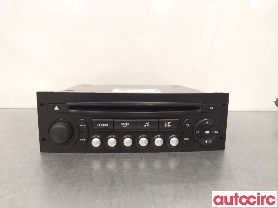 Bilstereo til Citroën Berlingo, 2008-2015 (Type II, Fase 1) (CITROEN|16107951XT)