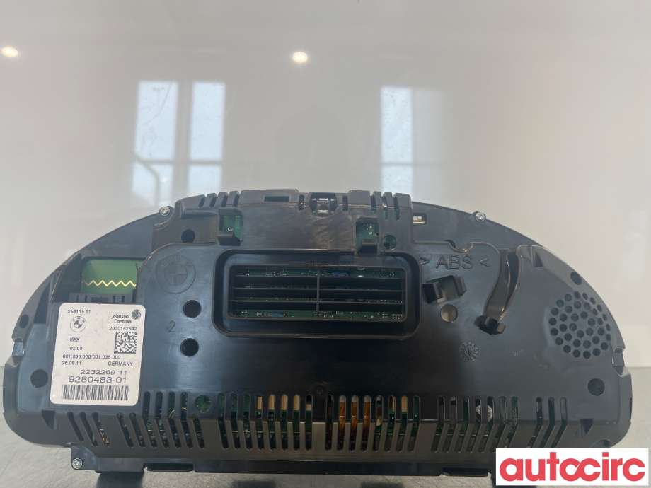 Instrumentpanel til BMW 5-Serie 2010-2017 (F10/F11) (F10/F11) (BMW|62109358981|)