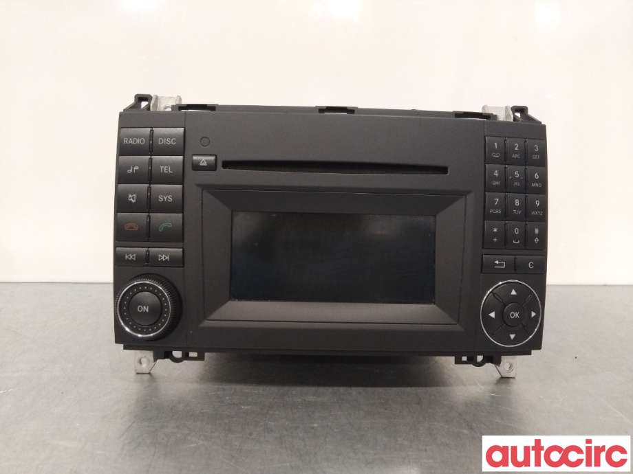 Bilstereo til Mercedes A-Klasse 2005-2012 (W169) (W169) (MERCEDES|A1699002000|)