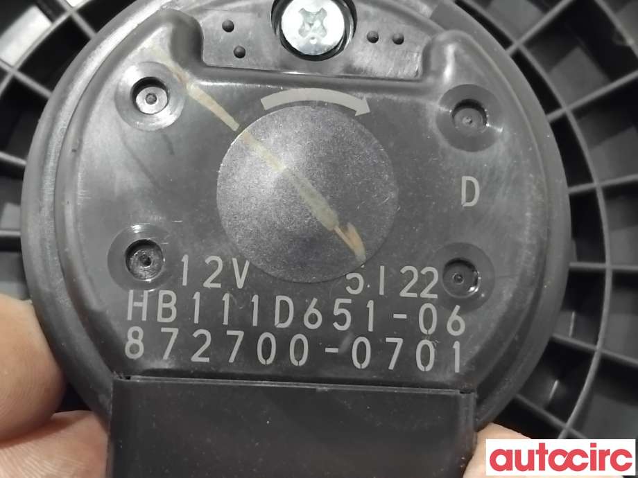 Varmeapparat motor til Mazda CX-3 2015-2022  (MAZDA|DD2F-61-B10|872700-0701|)