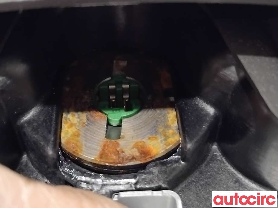 Airbag rattpute til Peugeot 307 2001-2004 (Fase 1)  (PEUGEOT|4112HW|2434113|96345028ZR)
