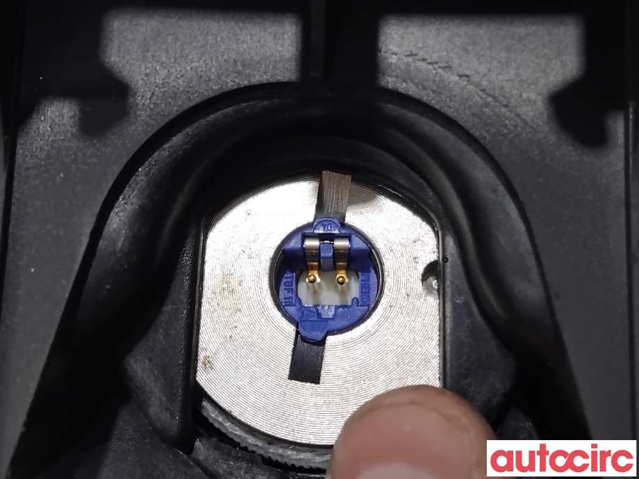 Airbag rattpute til Peugeot 307 2001-2004 (Fase 1)  (PEUGEOT|4112HW|2434113|96345028ZR)