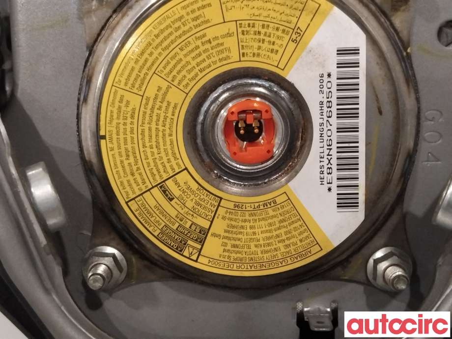 Airbag rattpute til Toyota Aygo 2005-2014 (Type I)  (TOYOTA|451300H010B0|)