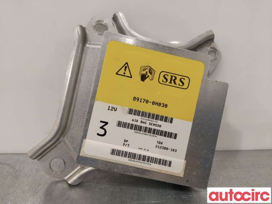 Airbag elektronikk til Toyota Aygo 2005-2014 (Type I)  (TOYOTA|891700H030|)