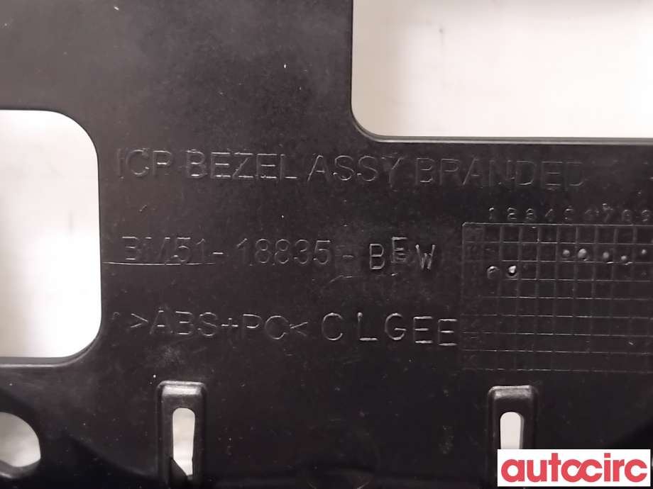 Innredning diverse til Ford Focus 2011-2014 (Type III, Fase 1) (FORD|NO NR||BM51-18835-BFW)